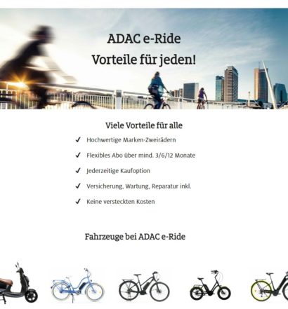 ADAC e-Ride Abo 2020