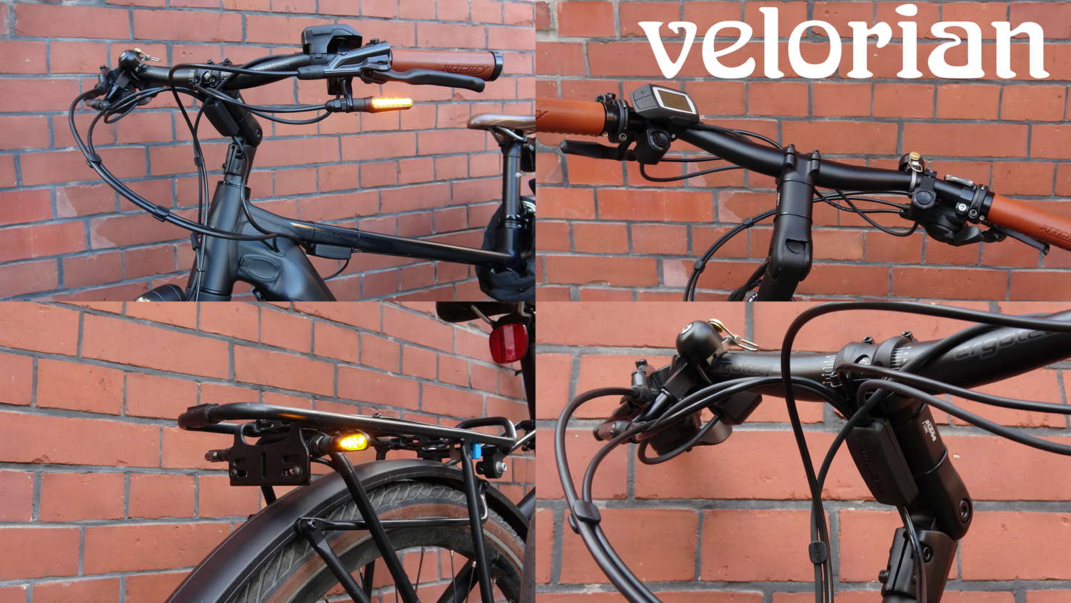 Velorian E-Bike-Blinker mit Zulassung