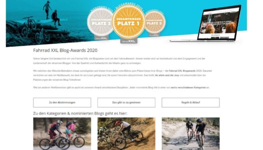 Fahrrad XXL Blogawards 2020 – “Pedelecs & E-Bikes” braucht eure Hilfe