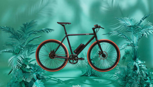 SUSHI Bikes und hepster haben Zusammenarbeit gestartet