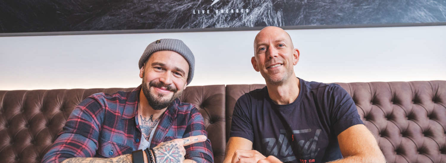 Sam Nichols und Markus Flossmann
