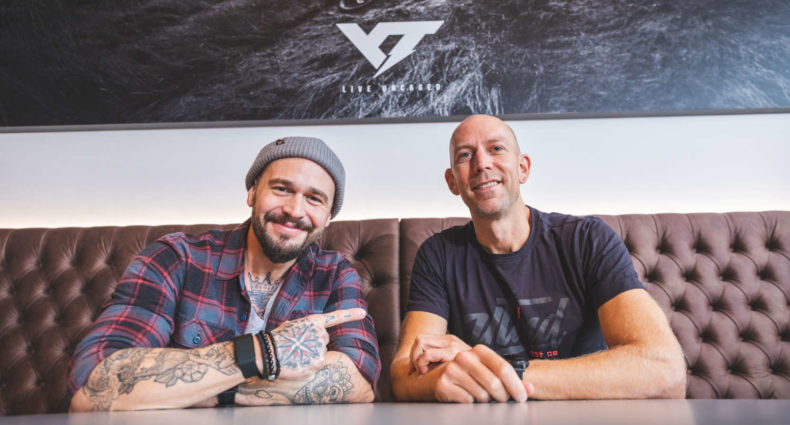 Sam Nichols und Markus Flossmann
