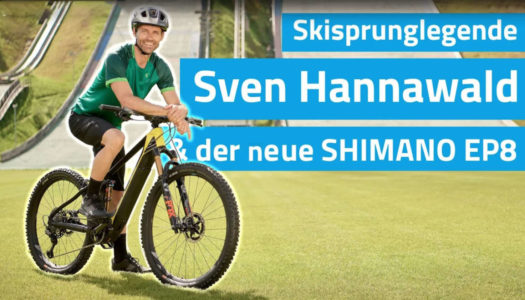 Skisprung-Legende Sven Hannawald ist Ambassador für den Shimano EP8