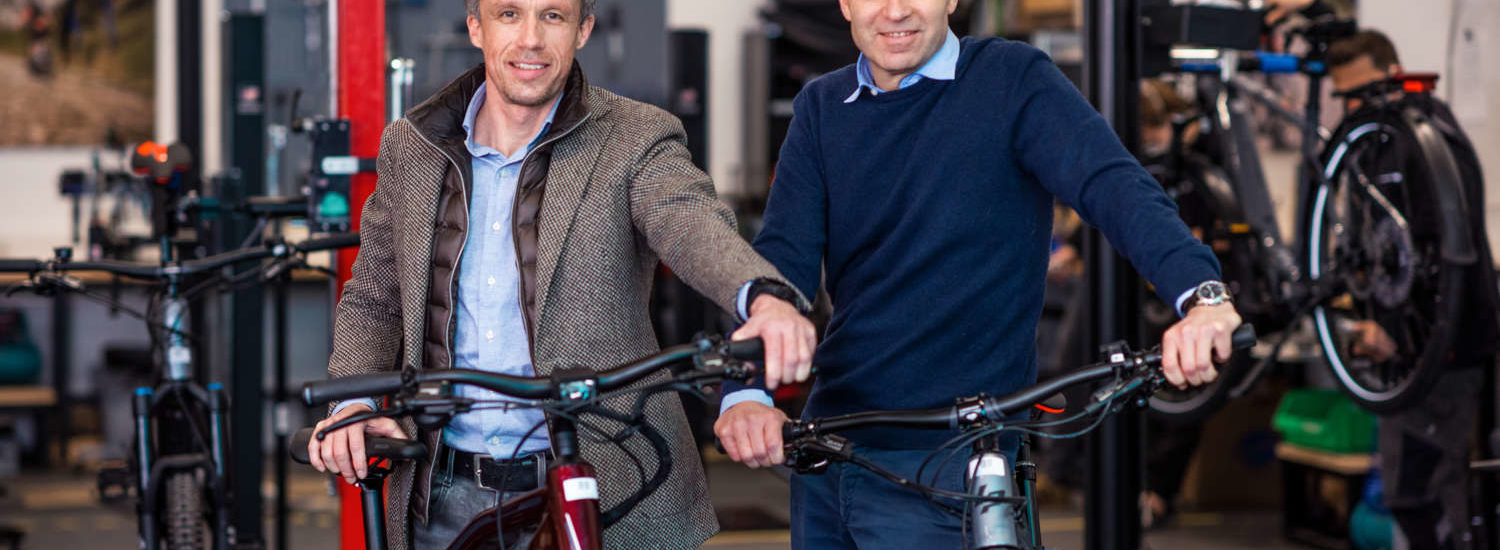 Sven Erger und Thomas Bernik, Gründer der Rebike Mobility GmbH