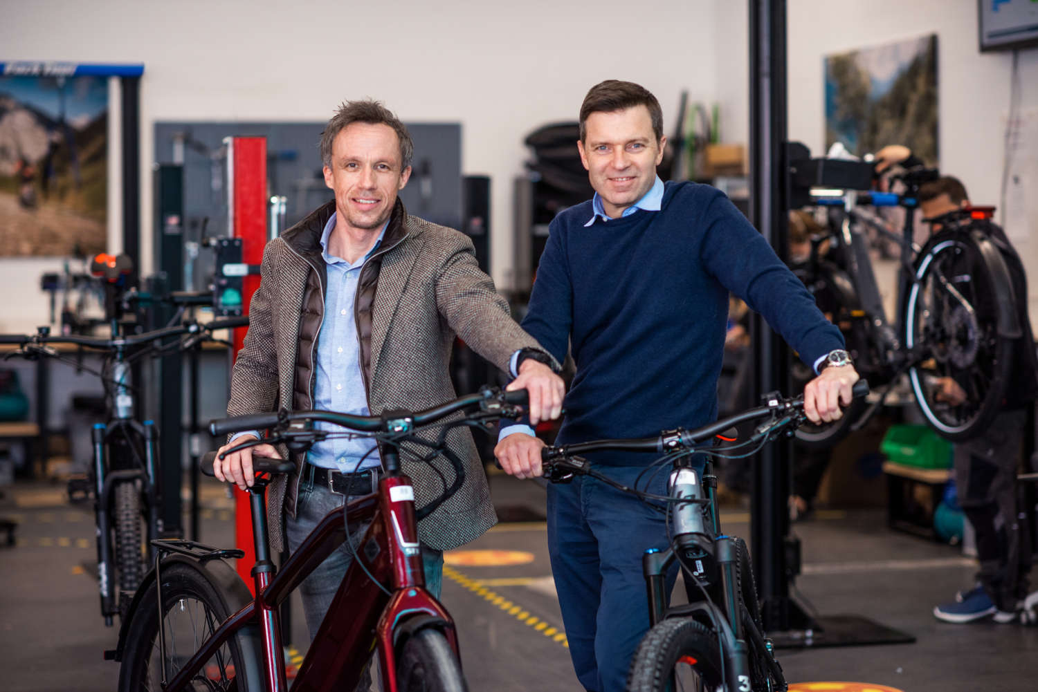 Sven Erger und Thomas Bernik, Gründer der Rebike Mobility GmbH