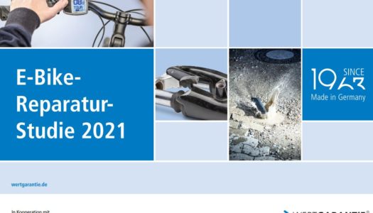E-Bike-Reparatur-Studie 2021 von Wertgarantie