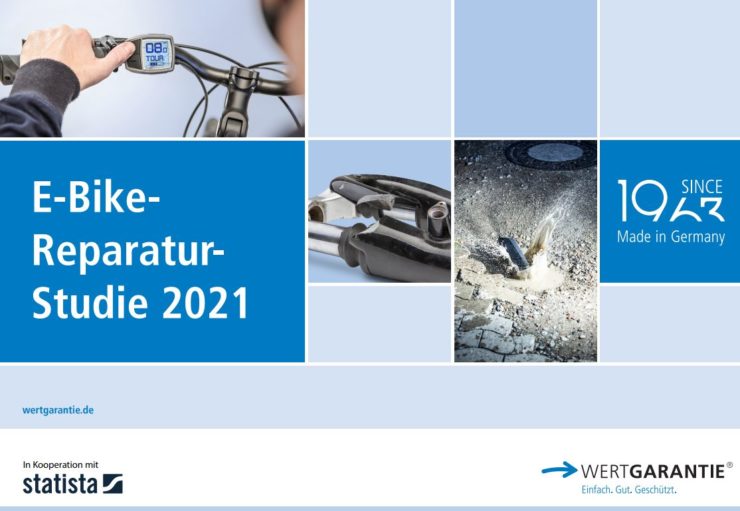 EBikeReparaturStudie 2021 von Wertgarantie Pedelecs und EBikes