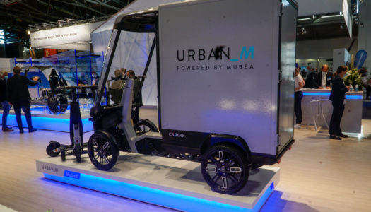 Mubea Urban_M Cargo – neues E-Lastenrad mit Automotive-Technologie