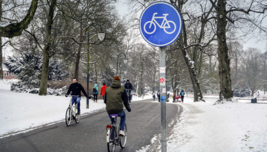 ADFC fordert zuverlässigen Winterdienst auf Radwegen
