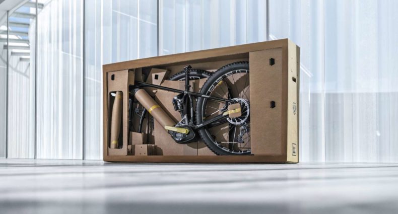 Mondraker nachhaltige Verpackung