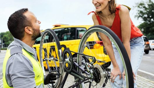 Der ADAC bietet ab Juni: Fahrrad-Pannenhilfe für alle Mitglieder an