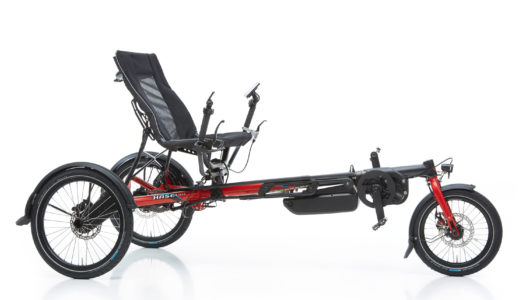 HASE BIKES präsentiert E-Trike mit Anfahrhilfe