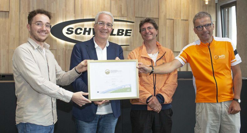 Schwalbe Fahrradfreundlicher Arbeitgeber Gold 2022