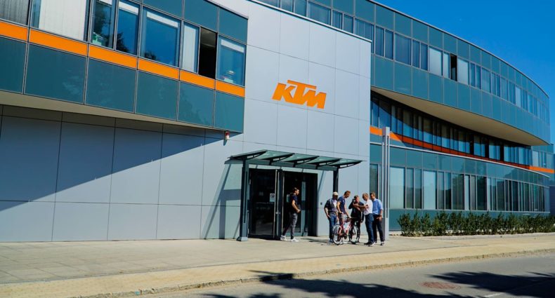 KTM Factory Visit 2022
