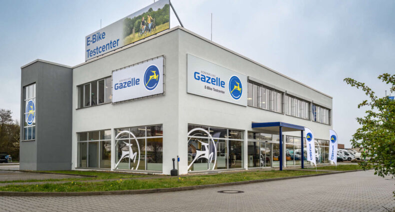 Gazelle E-Bike Testcenter Berlin 2023