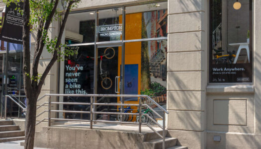 Brompton eröffnet kleinsten Fahrradladen New Yorks