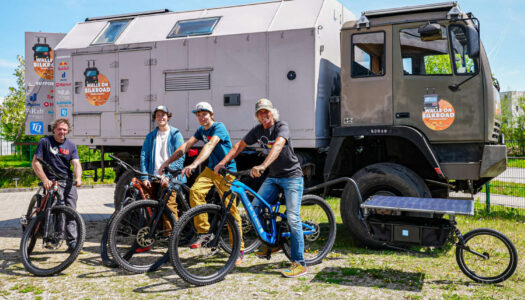 Mit solarbetriebenen E-Bikes auf Expedition mit Kletterer Stefan Glowacz  – Powered by TQ