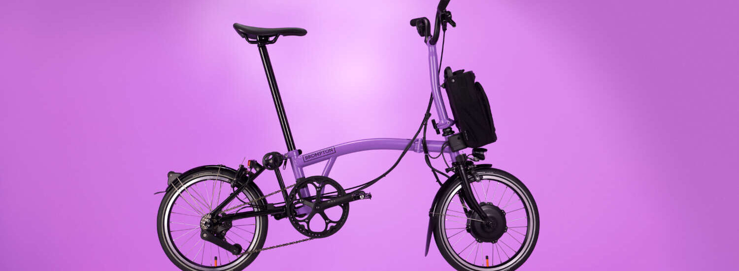 Brompton Electric P-Line Pop Lilac