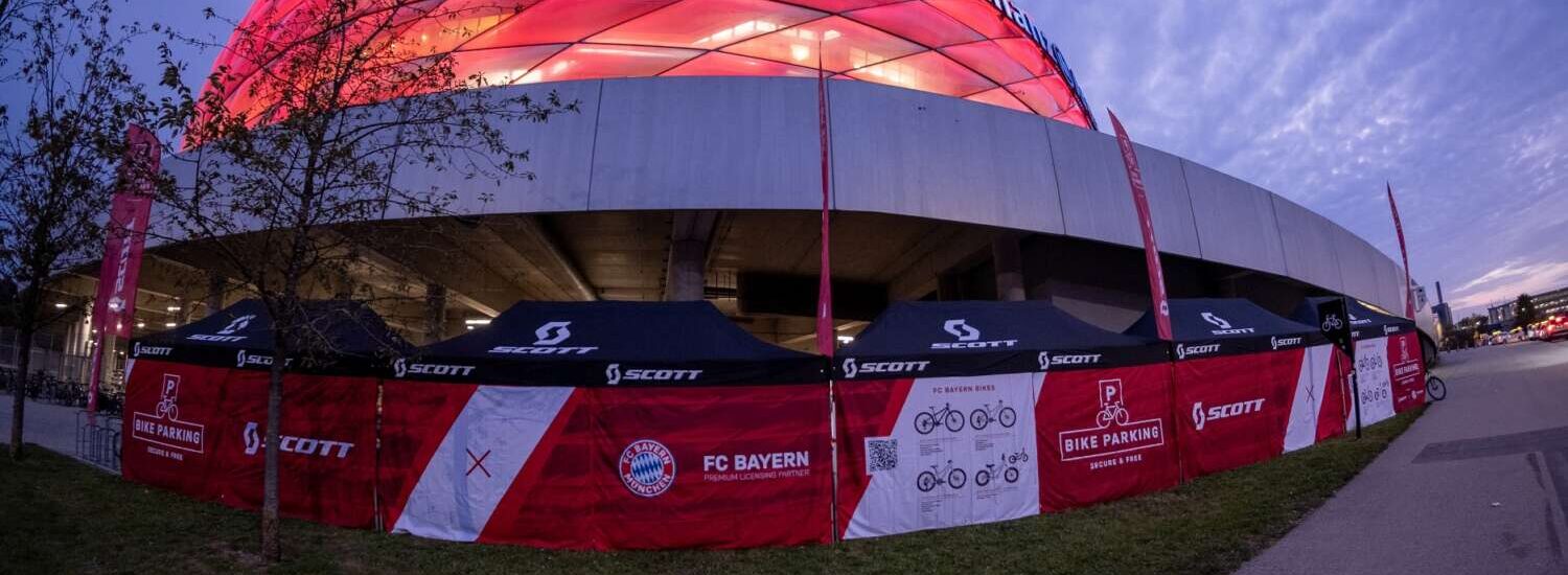 SCOTT Bike Parking FC Bayern München 2024