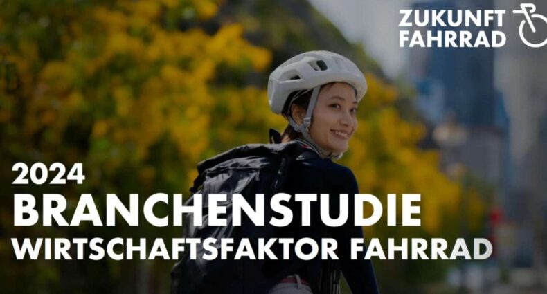 Zukunft Fahrrad Branchenstudie 2024 Wirtschaftsfaktor