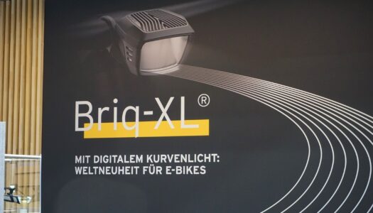 Busch + Müller Briq-XL E: digitales Kurvenlicht für E-Bikes vorgestellt