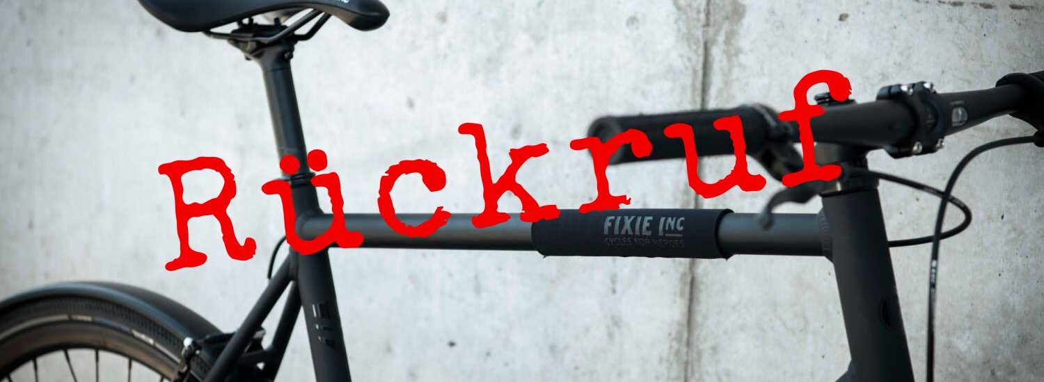 Fixie Inc. Backspin Zehus Rückruf