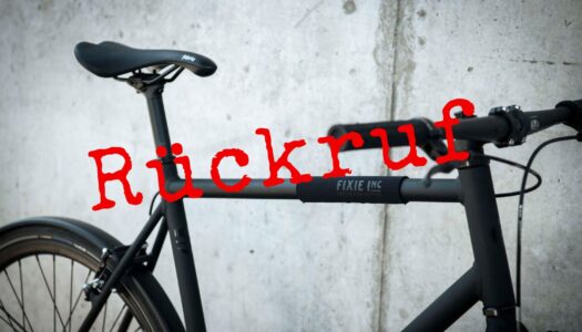 Rückruf des E-Bikes “Fixie Inc. Backspin Zehus” wegen Brandgefahr