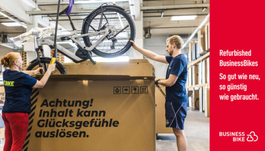 BusinessBike und Rebike Mobility schenken E-Bikes ein zweites Leben