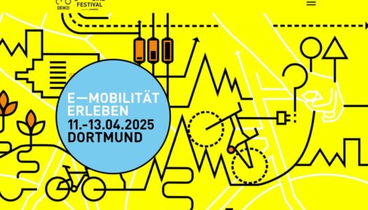 Das E-Bike Festival Dortmund findet vom 11. bis 13. April 2025 statt