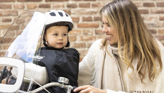 Bobike präsentiert neue Winter-Accessoires für Kinder-Fahrradsitze