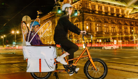 Vello Bike entwickelte ein Cabrio-Verdeck für das E-Cargobike Vello Sub