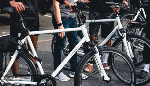 Velo de Ville und Uni Baskets Münster setzen Zeichen für nachhaltige Mobilität