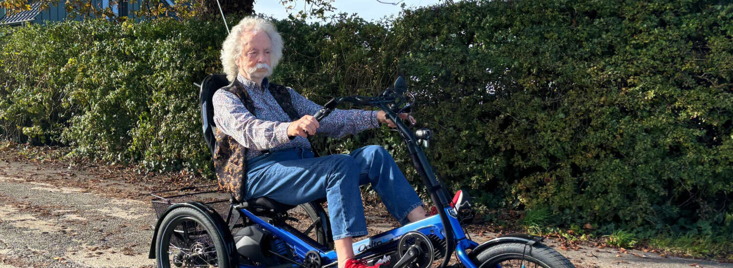 Jean Pütz auf HP Velotechnik Delta tx