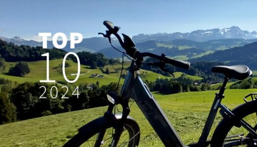 Die 10 beliebtesten Artikel zu Pedelecs & E-Bikes im Jahr 2024