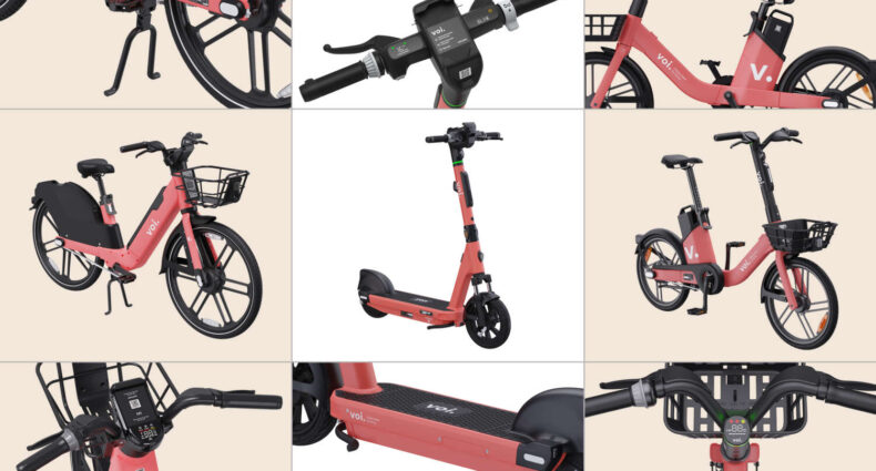 Voi eBike Flotte 2025