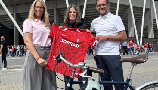 JobRad schreibt Erfolgsgeschichte beim SC Freiburg