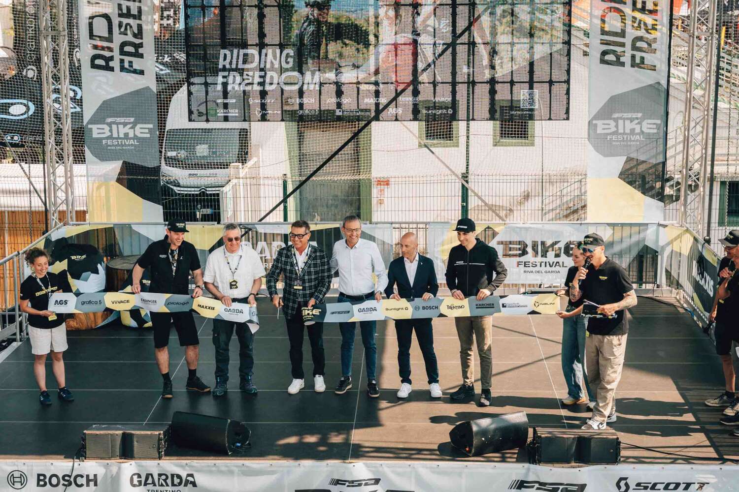 31. FSA Bike Festival Riva del Garda Eröffnung