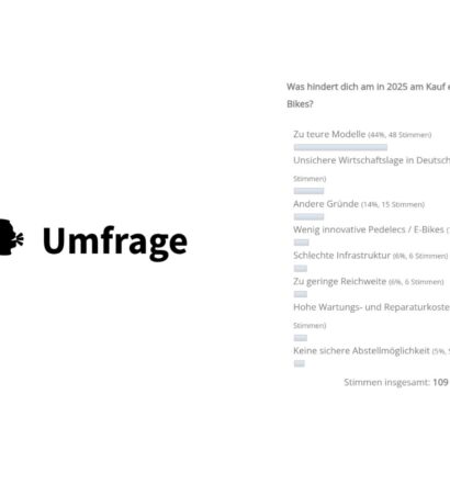 Umfrage E-Bike Kauf 2025