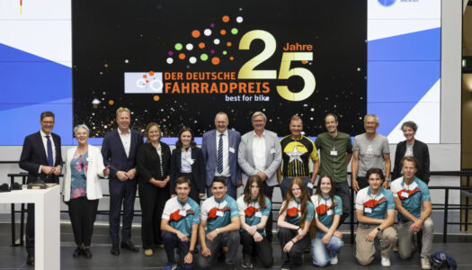 Deutscher Fahrradpreis 2025 geht an zukunftsweisende Radprojekte