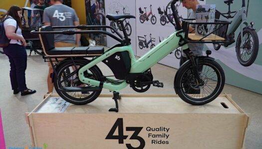 Bike 43 – dieses Modell aus Belgien kann vom Kompakt-E-Bike bis zum E-Longtail alles