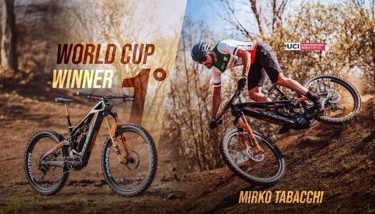 Mirko Tabacchi gewinnt den WES E-Bike Cross-Country-Weltcup