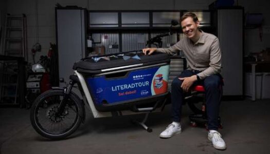 LITERADTOUR:  Literarischer Roadtrip mit dem E-Lastenrad LITERADTOUR:  Literarischer Roadtrip mit dem E-Lastenrad