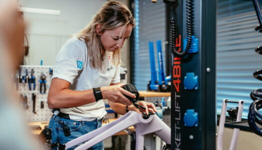 TQ verlost handsigniertes Dreambike von Biathletin Franziska Preuß