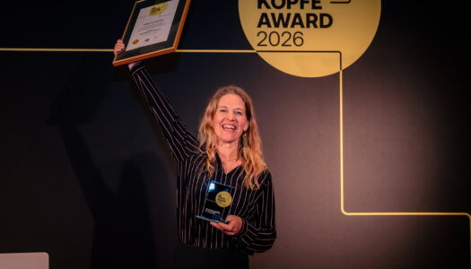 Antje von Dewitz erhält den K5 Köpfe Award 2026