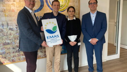 Tunap erhält EMAS-Auszeichnung