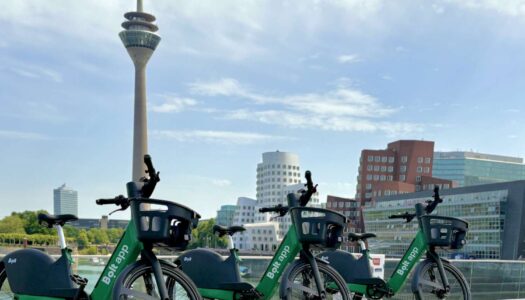 Bolt startet mit neu entwickeltem E-Bike in Düsseldorf