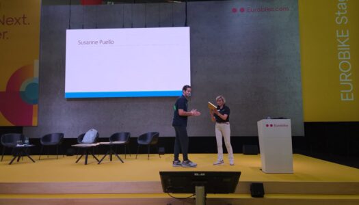 Susanne Puello wurde im Rahmen der EUROBIKE 2026 in die LEVA Hall of Fame aufgenommen