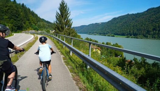 Familienabenteuer am Donau-Limes: Mit Pedelec, Römern und Zille durch Oberösterreich