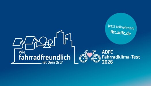 Der große ADFC-Fahrradklima-Test 2026 startet