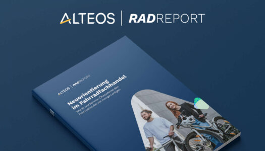 Fahrradfachhandel: Beratung und Werkstatt bleiben laut Alteos Rad-Report wichtige Faktoren